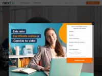 Desktop screenshot for nextu.com