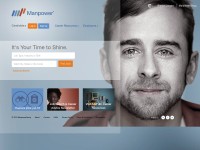 Desktop screenshot for manpower.com