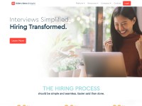 Desktop screenshot for interviewstream.com