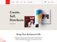 Desktop screenshot for magcloud.com