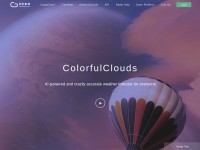 Desktop screenshot for caiyunapp.com