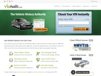 Desktop screenshot for vinaudit.com