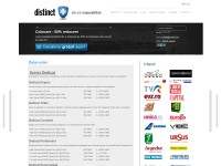 Screenshot of distinct.ro