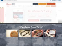 Desktop screenshot for forex.z.com