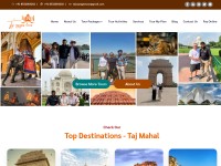 Desktop screenshot for tajvoyagestour.com