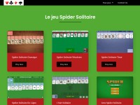 Desktop screenshot for jeu-spidersolitaire.fr