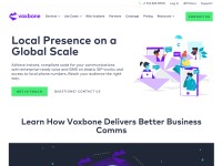 Desktop screenshot for voxbone.com