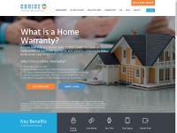 Desktop screenshot for choicehomewarranty.com