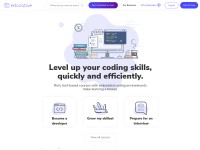 Desktop screenshot for educative.io