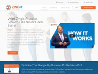 Desktop screenshot for zingitsolutions.com