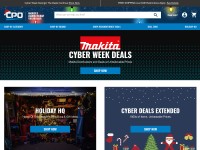 Desktop screenshot for cpooutlets.com