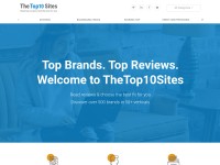 Desktop screenshot for thetop10sites.com