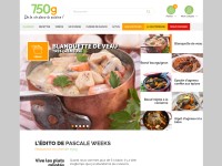 Desktop screenshot for 750g.com