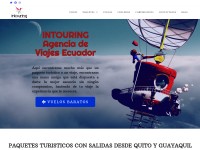 Desktop screenshot for intouring.ec