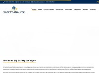Desktop screenshot for safetyanalyse.nl