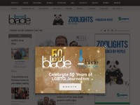 Desktop screenshot for washingtonblade.com