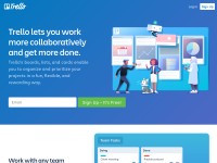 Desktop screenshot for trello.com