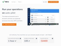 Desktop screenshot for tallyfy.com