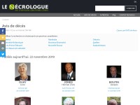 Desktop screenshot for lenecrologue.com