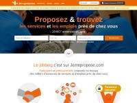 Desktop screenshot for jemepropose.com