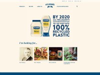 Desktop screenshot for hellmanns.com