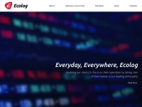 Desktop screenshot for ecolog-international.com