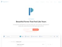 Desktop screenshot for paperform.co