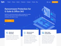 Desktop screenshot for spinbackup.com