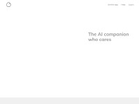 Desktop screenshot for replika.ai