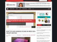 Desktop screenshot for webupd8.org