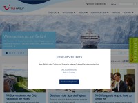 Desktop screenshot for tuigroup.com