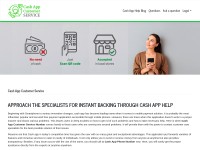 Desktop screenshot for cashapp-customerservice.com