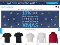 Desktop screenshot for clothingshoponline.com