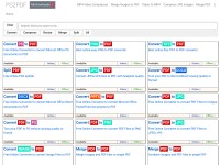 Desktop screenshot for ps2pdf.com