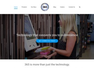 How 365retailmarkets.com looks like on a tablet such as an iPad.
