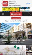How 365thingsinhouston.com looks like on a mobile device such as an iPhone.