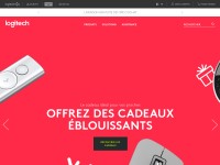 Desktop screenshot for logitech.com