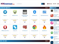 Desktop screenshot for krdownload.com