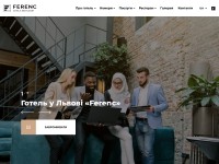 Desktop screenshot for ferenc-hotel.com.ua