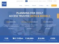 Desktop screenshot for trepp.com