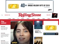 Desktop screenshot for rollingstone.com