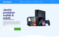 Desktop screenshot for priceadvisor.se