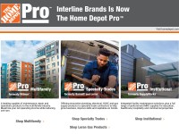 Desktop screenshot for interlinebrands.com