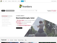 Desktop screenshot for frontiersin.org