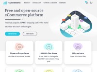 Desktop screenshot for nopcommerce.com