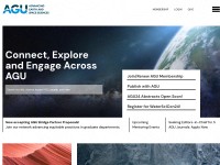 Desktop screenshot for agu.org