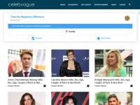 Desktop screenshot for celebvogue.com