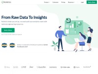 Desktop screenshot for holistics.io
