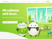 Desktop screenshot for bamboohr.com