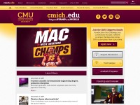 Desktop screenshot for cmich.edu